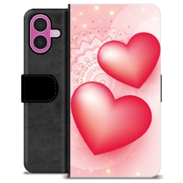 iPhone 16 Plus Premium Portemonnee Hoesje - Liefde
