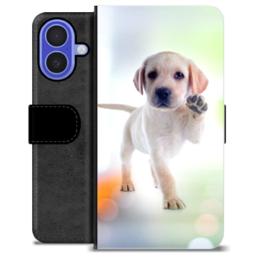iPhone 16 Premium Portemonnee Hoesje - Hond