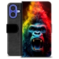 iPhone 16 Premium Portemonnee Hoesje - Gorilla