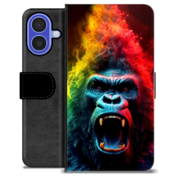 iPhone 16 Premium Portemonnee Hoesje - Gorilla