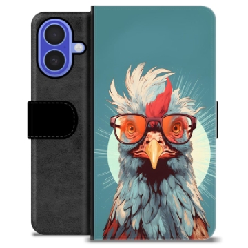 iPhone 16 Premium Portemonnee Hoesje - Hen