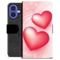 iPhone 16 Premium Portemonnee Hoesje - Liefde