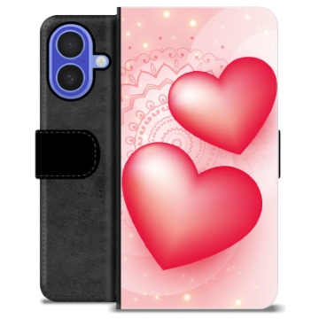 iPhone 16 Premium Portemonnee Hoesje - Liefde