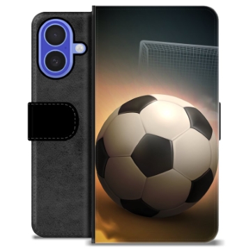 iPhone 16 Premium Portemonnee Hoesje - Voetbal