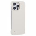 iPhone 16 Pro Frameloze Plastic Hoesje - Wit