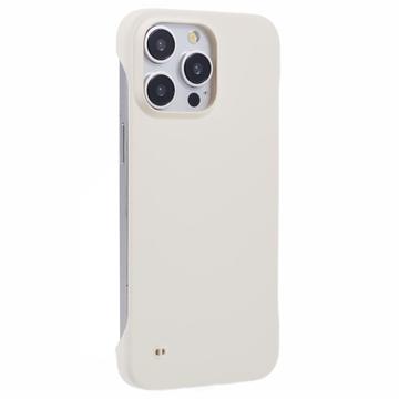 iPhone 16 Pro Frameloze Plastic Hoesje - Wit
