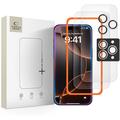 iPhone 16 Pro Max/17 Pro Max Tech-Protect Supreme Beschermingsset - Durchsichtig