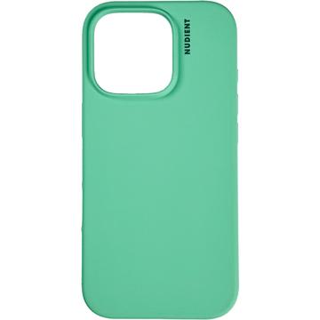 iPhone 16 Pro Max Nudient Base Silicone Hoesje - Mintgroen