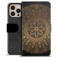iPhone 16 Pro Max Premium Portemonnee Hoesje - Mandala