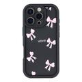 iPhone 16 Pro Max Stijlvol Schokbestendig TPU Hoesje met Opstaande Randen
