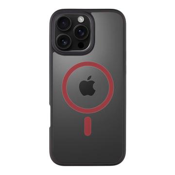 iPhone 16 Pro Max Tactical MagForce Hyperstealth 2.0 MagSafe hoesje - Zwart / Rood