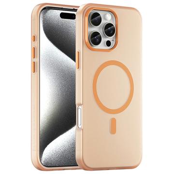 iPhone 16 Pro Max UltraGuard Matte MagSafe Hoesje - Oranje
