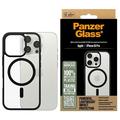 iPhone 16 Pro PanzerGlass HardCase MagSafe Compatibel Hoesje - Zwart / Transparant