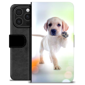 iPhone 16 Pro Premium Portemonnee Hoesje - Hond