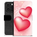 iPhone 16 Pro Premium Portemonnee Hoesje - Liefde