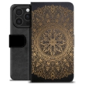 iPhone 16 Pro Premium Portemonnee Hoesje - Mandala