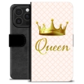 iPhone 16 Pro Premium Portemonnee Hoesje - Koningin