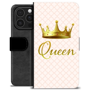iPhone 16 Pro Premium Portemonnee Hoesje - Koningin
