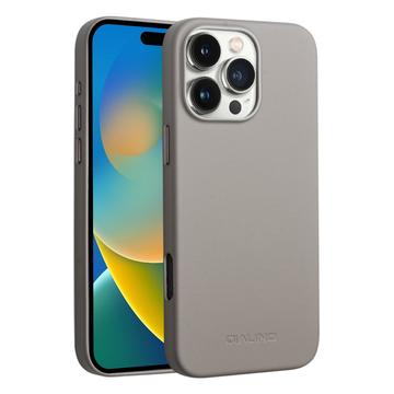 iPhone 16 Pro Qialino Premium MagSafe hoesje - Grijs