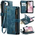 iPhone 16e Caseme C30 Multifunctioneel Portemonnee Hoesje - Blauw