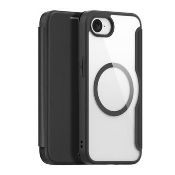iPhone 16e Dux Ducis Skin X Pro Magnetische Flip Hoesje - Zwart