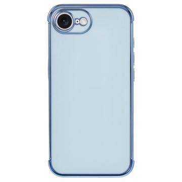 iPhone 16e Gegalvaniseerd Schokbestendig TPU Hoesje - Blauw
