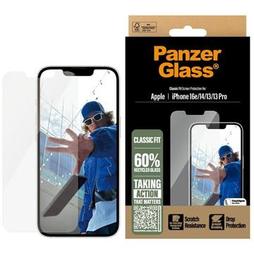 iPhone 16e/14/13 Pro/13 PanzerGlass Classic Fit Glazen Screenprotector