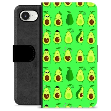 iPhone 16e Premium Portemonnee Hoesje - Avocado Patroon