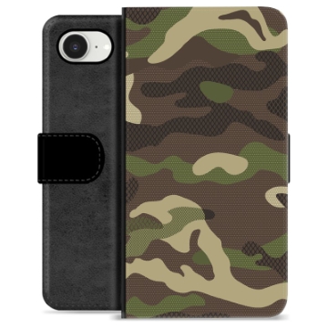 iPhone 16e Premium Portemonnee Hoesje - Camouflage