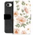 iPhone 16e Premium Portemonnee Hoesje - Bloemen