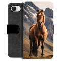 iPhone 16e Premium Portemonnee Hoesje - Paard