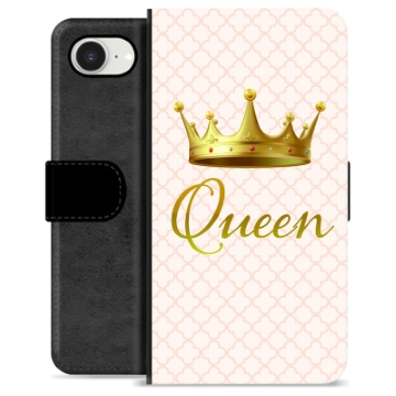 iPhone 16e Premium Portemonnee Hoesje - Koningin