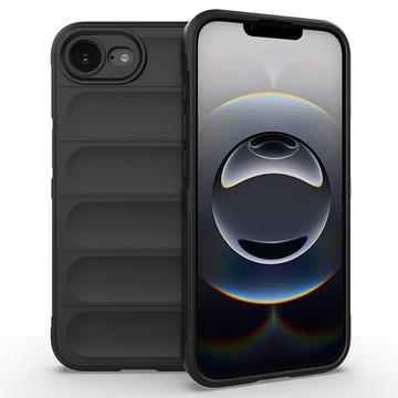 iPhone 16e Rugged TPU Hoesje - Zwart