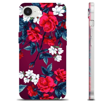 iPhone 16e TPU-hoesje - Vintage Bloemen