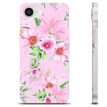 iPhone 16e TPU-hoesje - Aquarel Bloemen