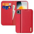 iPhone Air Dux Ducis Hivo Wallet Leren Hoesje - Rood