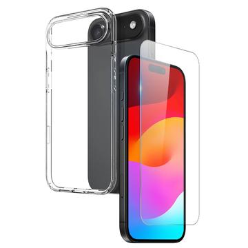 iPhone Air Northjo 2-in-1 Beschermingsset - Doorzichtig