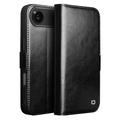 iPhone Air Qialino Classic Wallet Leren Hoesje