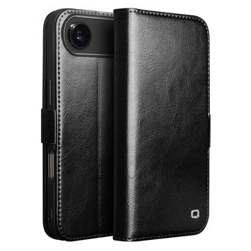 iPhone Air Qialino Classic Wallet Leren Hoesje