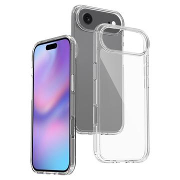 iPhone Air Krasbestendig Hybride Hoesje - Doorzichtig