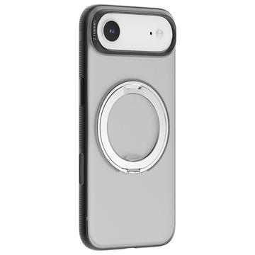 iPhone Air Torras O Fitness-hoesje met 360 standaard - MagSafe compatibel - Zwart
