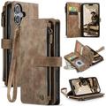 iPhone 17 Caseme C30 Multifunctioneel Portemonnee Hoesje - Bruin