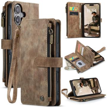 iPhone 17 Caseme C30 Multifunctioneel Portemonnee Hoesje - Bruin