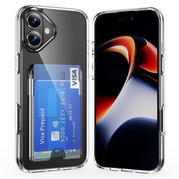 iPhone 17 Transparante Hoesje met Kaarthouder