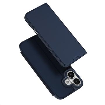 iPhone 17 Dux Ducis Skin Pro Flip Hoesje - Blauw