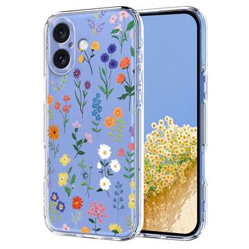 iPhone 17 TPU-hoesje met bloemenpatroon - Madeliefjes
