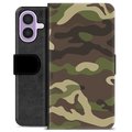 iPhone 17 Premium Portemonnee Hoesje - Camouflage
