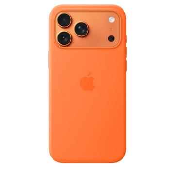 iPhone 17 Pro Max Apple Siliconen Hoesje met MagSafe MGFL4ZM/A - Oranje