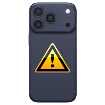 iPhone 17 Pro Max Batterij Cover Reparatie - incl. frame - Blauw