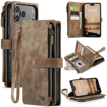 iPhone 17 Pro Max Caseme C30 Multifunctioneel Portemonnee Hoesje - Bruin